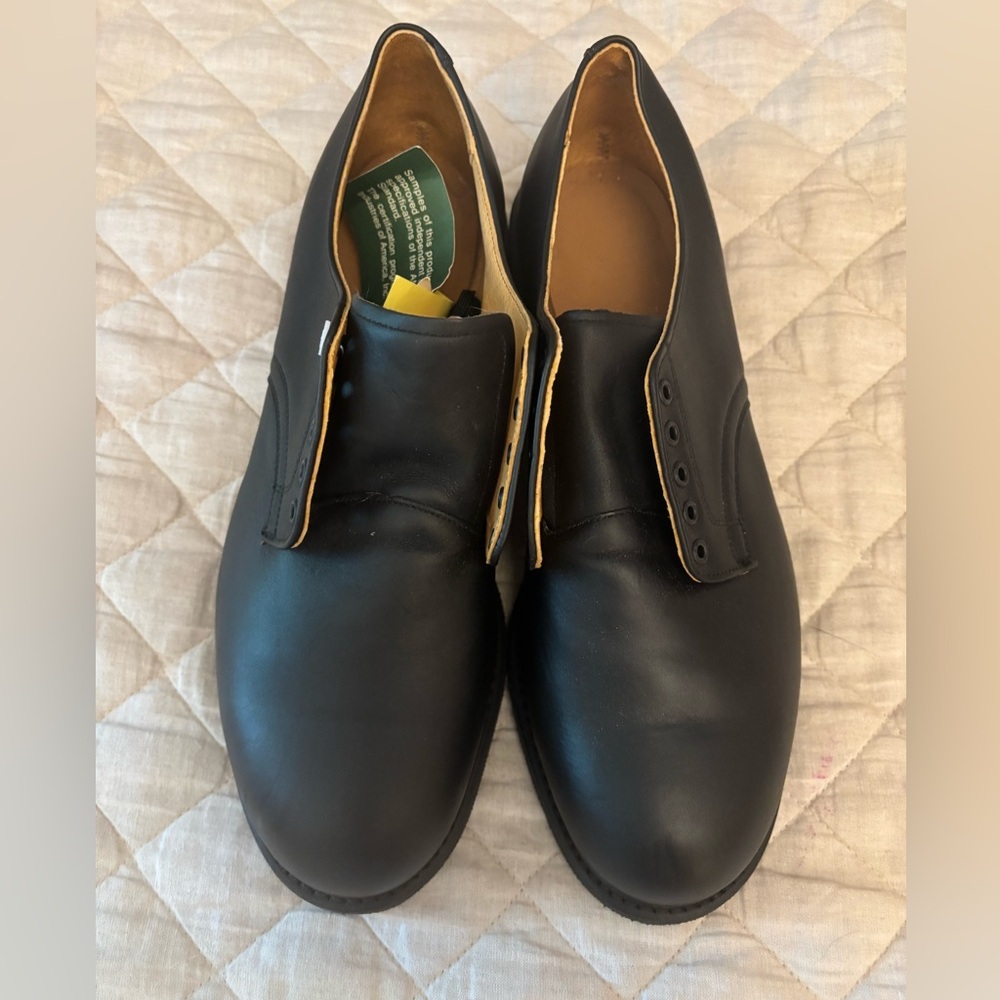 New Steel Toe black Men's Shoes